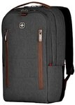 Wenger City Upgrade Notebook Rucksack 14,1"- 15,6" Zoll + Crossbody-Tasche grau