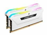 16GB (2x8GB) Corsair Vengeance RGB PRO SL DDR4-3600 RAM CL18 (18-22-22-42) Weiß