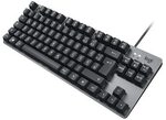 Logitech K835 TKL Kabelgebundene Mechanische Tastatur blue clicky