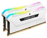 32GB (2x16GB) Corsair Vengeance RGB PRO SL DDR4-3600 RAM CL18 (18-22-22-42) Wei&szlig;