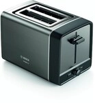 Bosch TAT5P425DE Kompakt Toaster DesignLine grau
