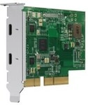 QNAP QXP-T32P Dual-Port Thunderbolt 3 PCIe-Erweiterungskarte