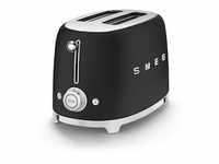 SMEG TSF01BLMEU 50s Style Toaster Matt-Schwarz