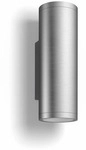 Philips Hue White & Col. Amb. Appear Wandleuchte rund Edelstahl 1200lm