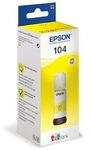 Epson C13T00P440 Original Tintenbeh&auml;lter 104 Gelb EcoTank