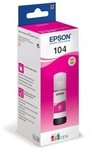 Epson C13T00P340 Original Tintenbeh&auml;lter 104 Magenta EcoTank