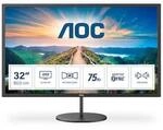 AOC Q32V4 31.5 Zoll WQHD IPS LED 16:9 75 Hz Office Monitor