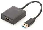 DIGITUS USB 3.0 zu HDMI Adapter Full HD schwarz