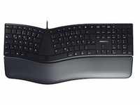 CHERRY KC 4500 ERGO Kabelgebundenen Tastatur US Layout mit Euro Symbol schwarz