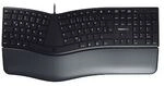 CHERRY KC 4500 ERGO Kabelgebundenen Tastatur US Layout mit Euro Symbol schwarz