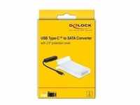 Delock USB Type-CTM zu SATA Konverter mit 2.5′′ Schutzhülle