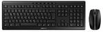 Cherry STREAM RECHARGE Maus-Tastaturkombination Schwarz - 2,4 Ghz, USB-A Dongle,