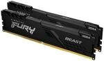 32GB (2x16GB) KINGSTON FURY Beast DDR4-3200 CL16 RAM Gaming Arbeitsspeicher Kit