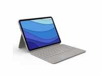 Logitech Combo Touch Tastaturcase Trackpad iPad Pro 11“ (1./ 2./3./4.Gen) Sand