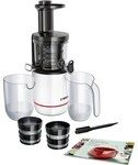Bosch MESM500W Entsafter Slow Juicer wei&szlig;/schwarz