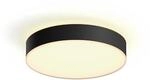 Philips Hue White Ambiance Enrave Deckenleuchte rund schwarz + Dimmschalter &bull; M