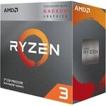 AMD Ryzen&trade; 3 3200G 4-Kern CPU, Sockel AM4, Boxed (mit Wraith Stealth K&uuml;hler)