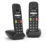 Gigaset E290 Duo Gro&szlig;tastentelefon schwarz