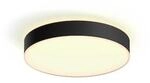 Philips Hue White Ambiance Enrave Deckenleuchte rund schwarz + Dimmschalter &bull; L