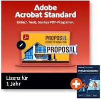 Adobe Acrobat Standard | Download & Key | inkl. Acronis True Image