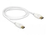 Delock Kabel DisplayPort 1.2 Stecker/ DisplayPort Stecker 4K 3m wei&szlig;