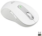 Logitech Signature M650 Pale Grey L (Linksh&auml;ndig) - Bluetooth, Logi Bolt, 4000 DPI,