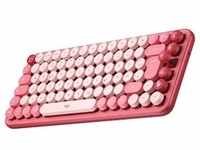 Logitech POP Mechanische Kabellose Tastatur Heartbreaker-Rose