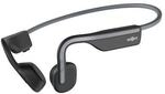 Shokz OpenMove Grey Knochenschall-Sportkopfh&ouml;rer Bluetooth Open-Ear