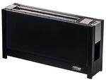 ritter volcano 5 Langschlitz-Toaster mit Glasfronten schwarz