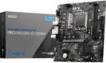 MSI Pro H610M-G mATX Mainboard Sockel 1700 M.2/HDMI/VGA/DP/USB3.2(Gen1)