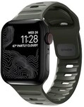 Nomad Sport Armband V2 45mm/44mm/42mm Asche Gr&uuml;n