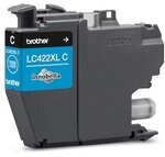 Brother LC-422XLC Original Druckerpatrone Cyan 1500 Seiten