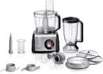 Bosch MC812M814 Foodprocessor MultiTalent 8 schwarz / Edelstahl