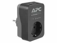APC SurgeArrest Essential PME1WU2B-GR Überspannschutz, 2x USB