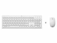 HP 230 Kabellose Maus-Tastaturkombination Weiß