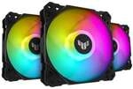 ASUS TUF GAMING TF120 ARGB Geh&auml;usel&uuml;fter, 3er Set mit Steuerung 120 mm PWM