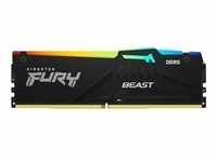 8GB (1x8GB) KINGSTON FURY Beast RGB DDR5-4800 CL38 RAM Gaming Arbeitsspeicher