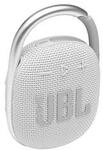 JBL Clip 4 wei&szlig; Tragbarer Bluetooth-Lautsprecher wasserdicht nach IP67