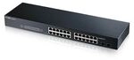 ZyXEL GS1900-24 V2 24-Port GbE Smart Managed Switch, 2x SFP, l&uuml;fterlos Rackmount