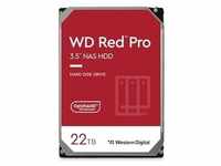 WD Red Pro WD221KFGX NAS HDD - 22 TB 7200 rpm 512 MB 3,5 Zoll SATA 6 Gbit/s CMR
