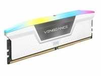 32GB (2x16GB) CORSAIR VENGEANCE RGB DDR5-6200 RAM Arbeitsspeicher Kit White