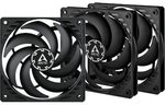 ARCTIC Geh&auml;usel&uuml;fter P12 Slim PWM PST 120 mm schwarz 4-pin 3er Set