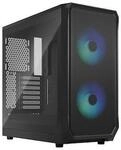 Fractal Design Focus 2 RGB Black Gaming Geh&auml;use Seitenfenster FD-C-FOC2A-03