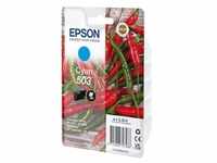 Epson 503 Original Druckerpatrone Cyan C13T09Q24010 Chilischoten-Tinte