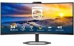 Philips 34E1C5600HE 34 Zoll UWQHD Curved VA LED 21:9 100 Hz Office Monitor