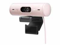 Logitech Brio 500 Full HD USB-C Webcam, Rosé