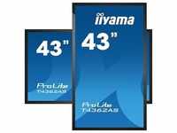 iiyama ProLite T4362AS-B1 108cm (43") 4K UHD Monitor HDMI Touchscreen