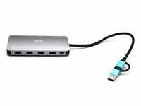 i-tec USB3.0 USB-C/Thunderbolt 3x Diplay Metal Nano Dock LAN PD 100W