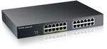 ZyXEL GS1915-24EP 24-Port GbE 802.3at, Smart Switch, NebulaFlex, PoE+ 130W, Rack