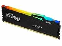 16GB (1x 16GB) KINGSTON DIMM FURY Beast RGB DDR5-5200 CL36 RAM Arbeitsspeicher